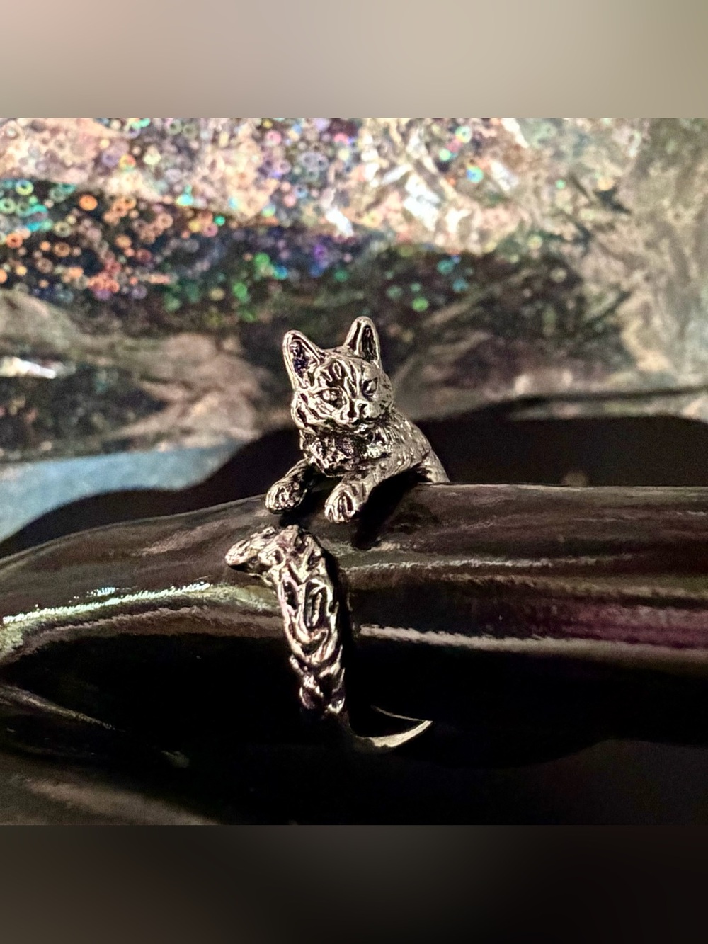 Cat Wrap Ring =^..^=